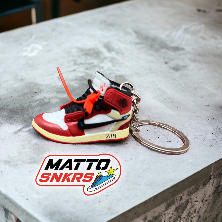 Portachiavi sneakers 3D