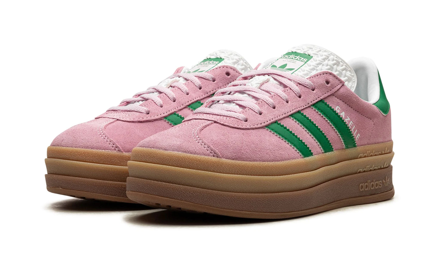 Adidas Gazelle Bold True Pink Green Cloud White