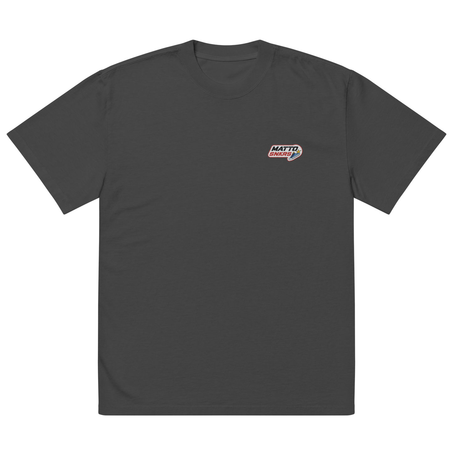 T-shirt sbiadita oversize