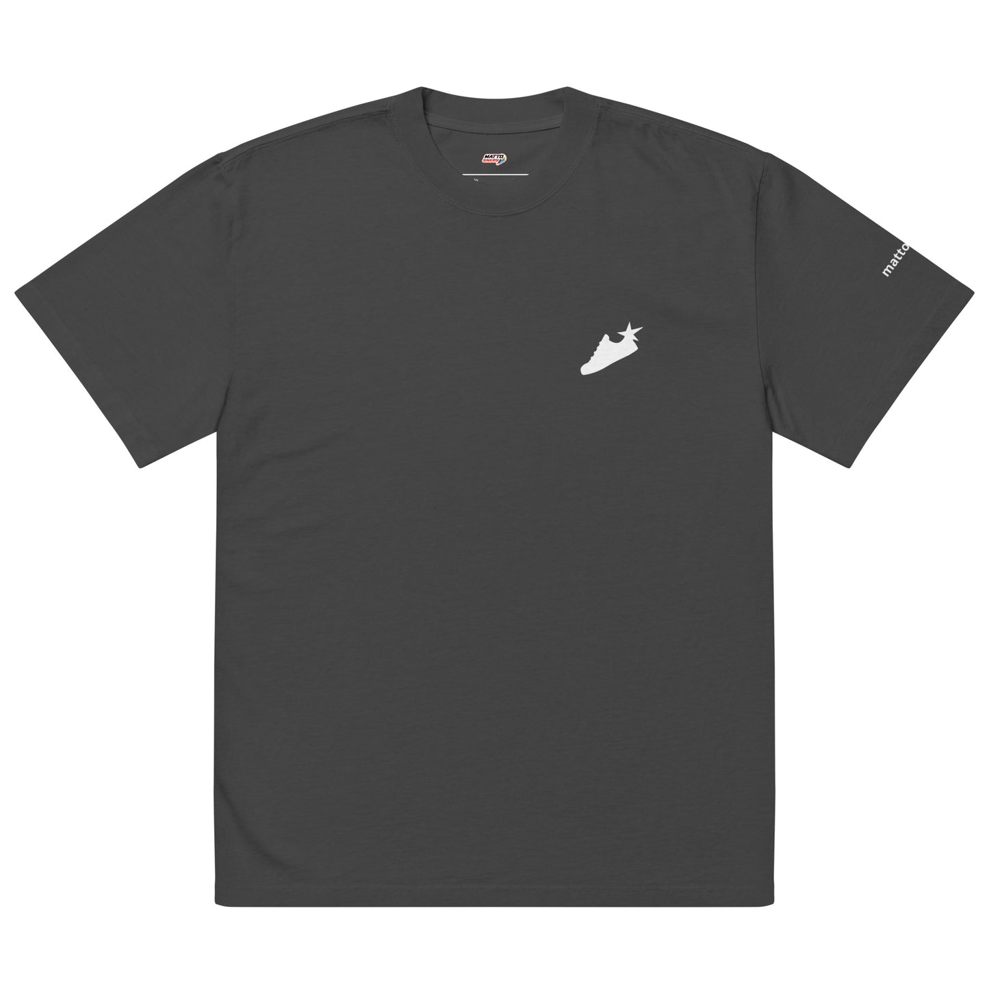 T-shirt sbiadita oversize