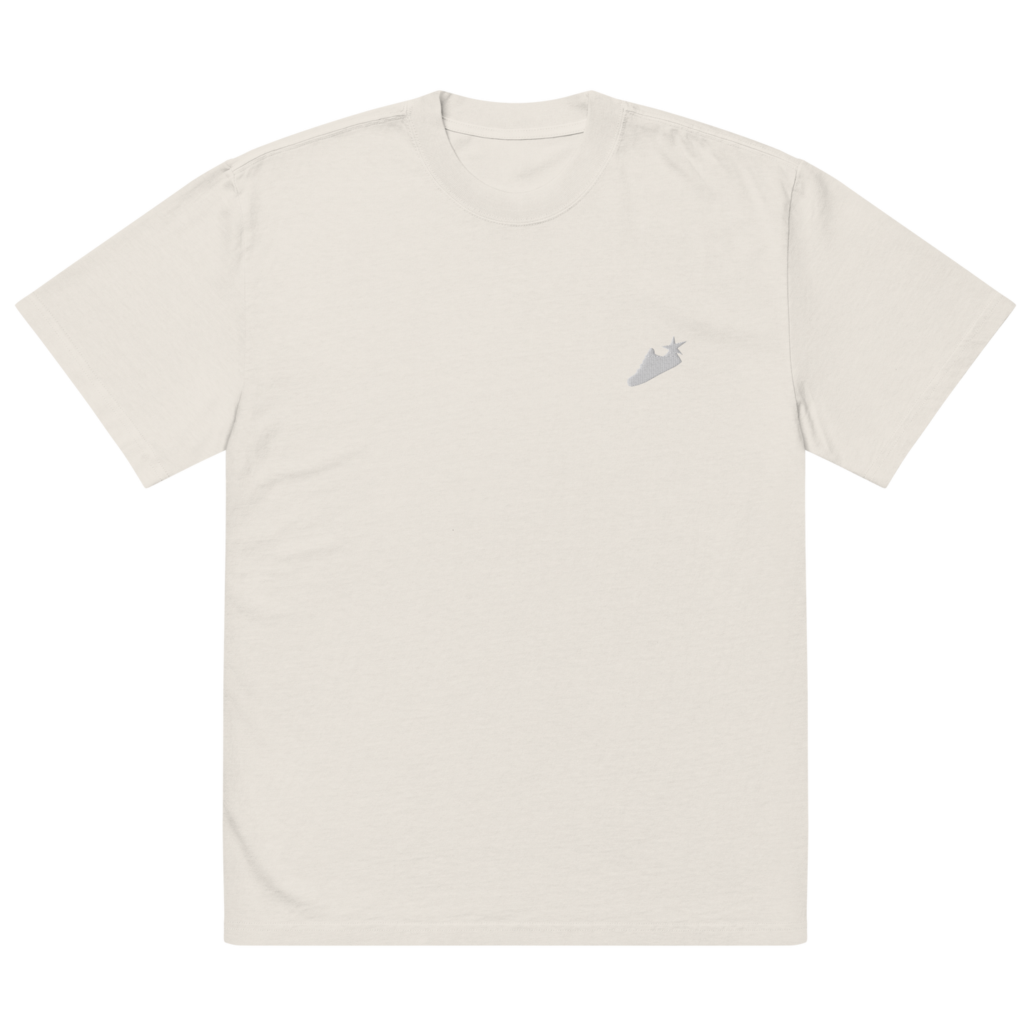 T-shirt sbiadita oversize