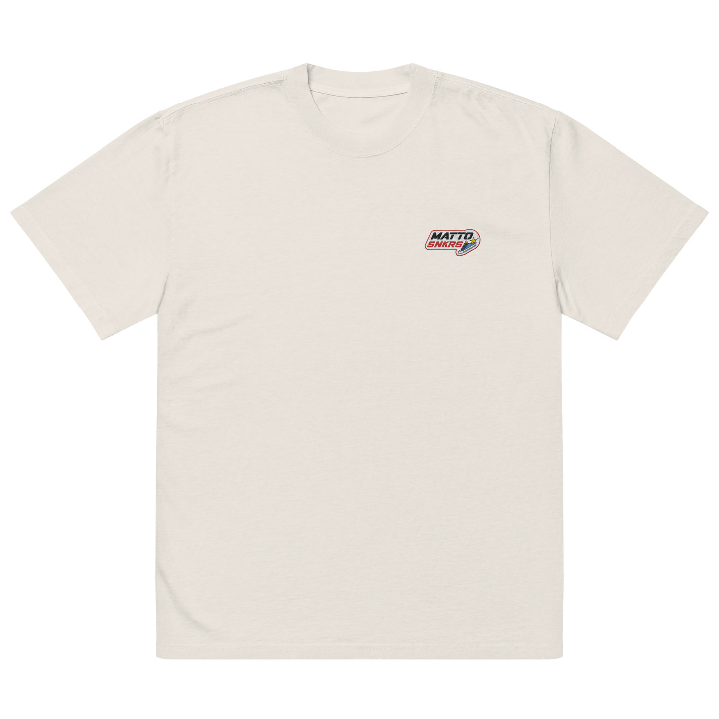 T-shirt sbiadita oversize