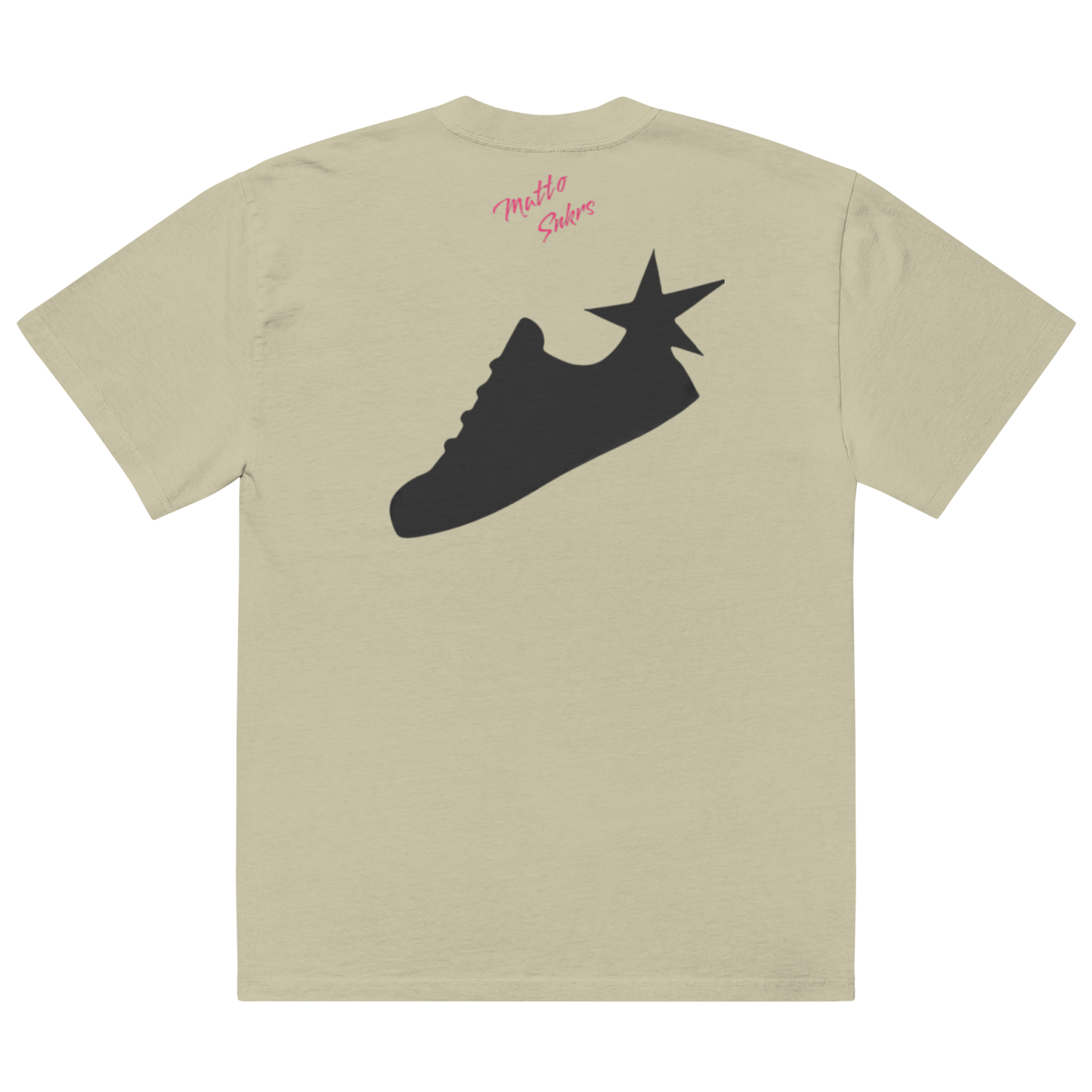 T-shirt sbiadita oversize