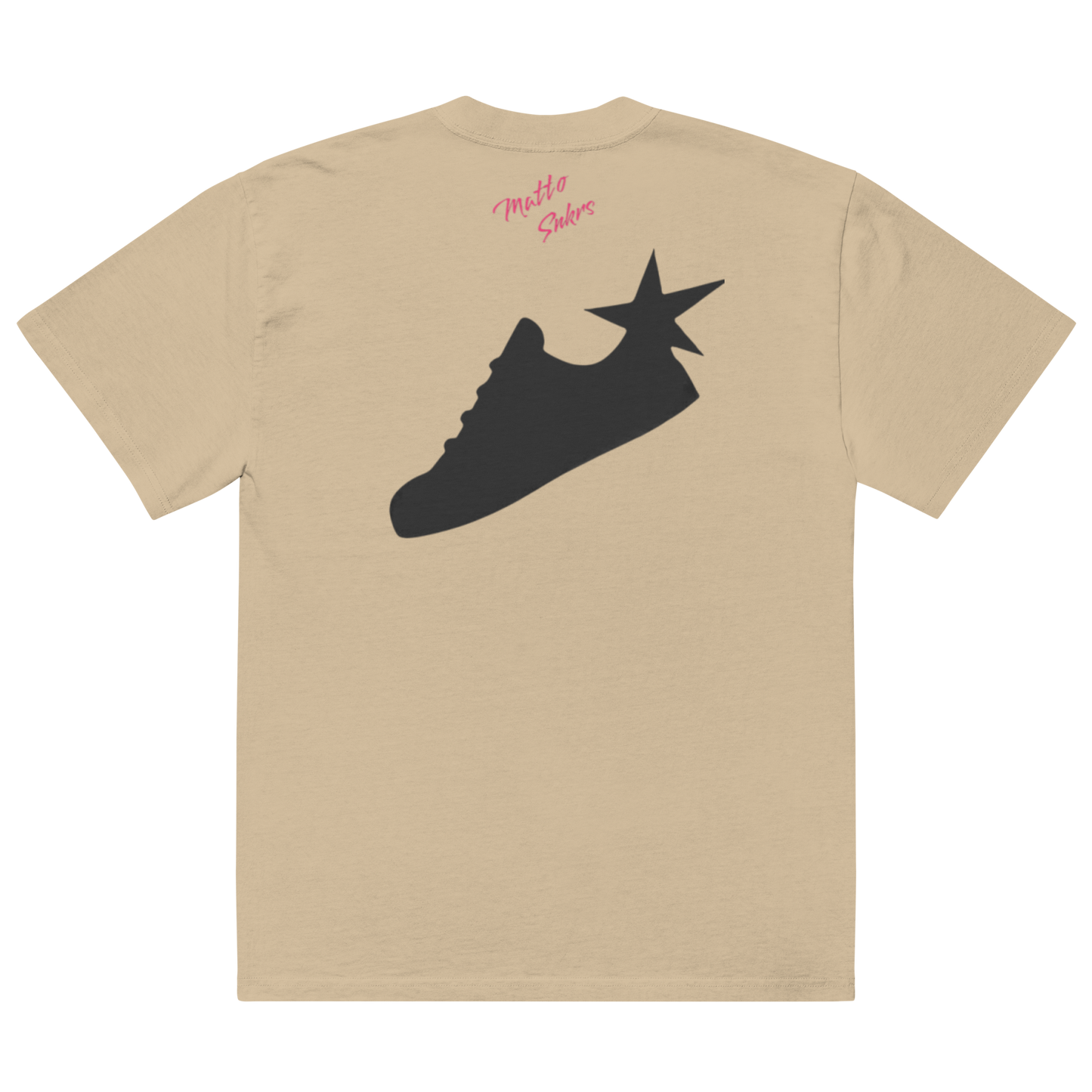 T-shirt sbiadita oversize