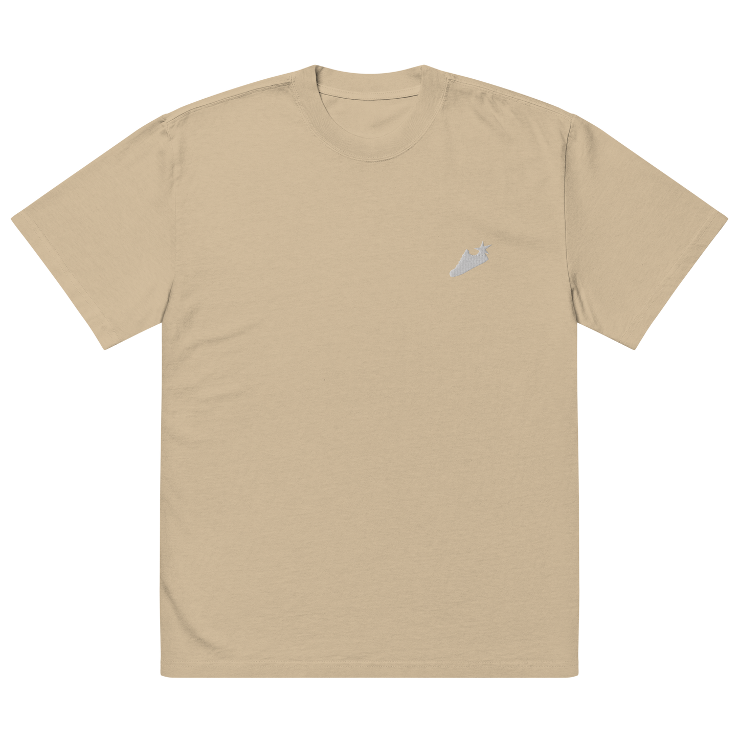 T-shirt sbiadita oversize