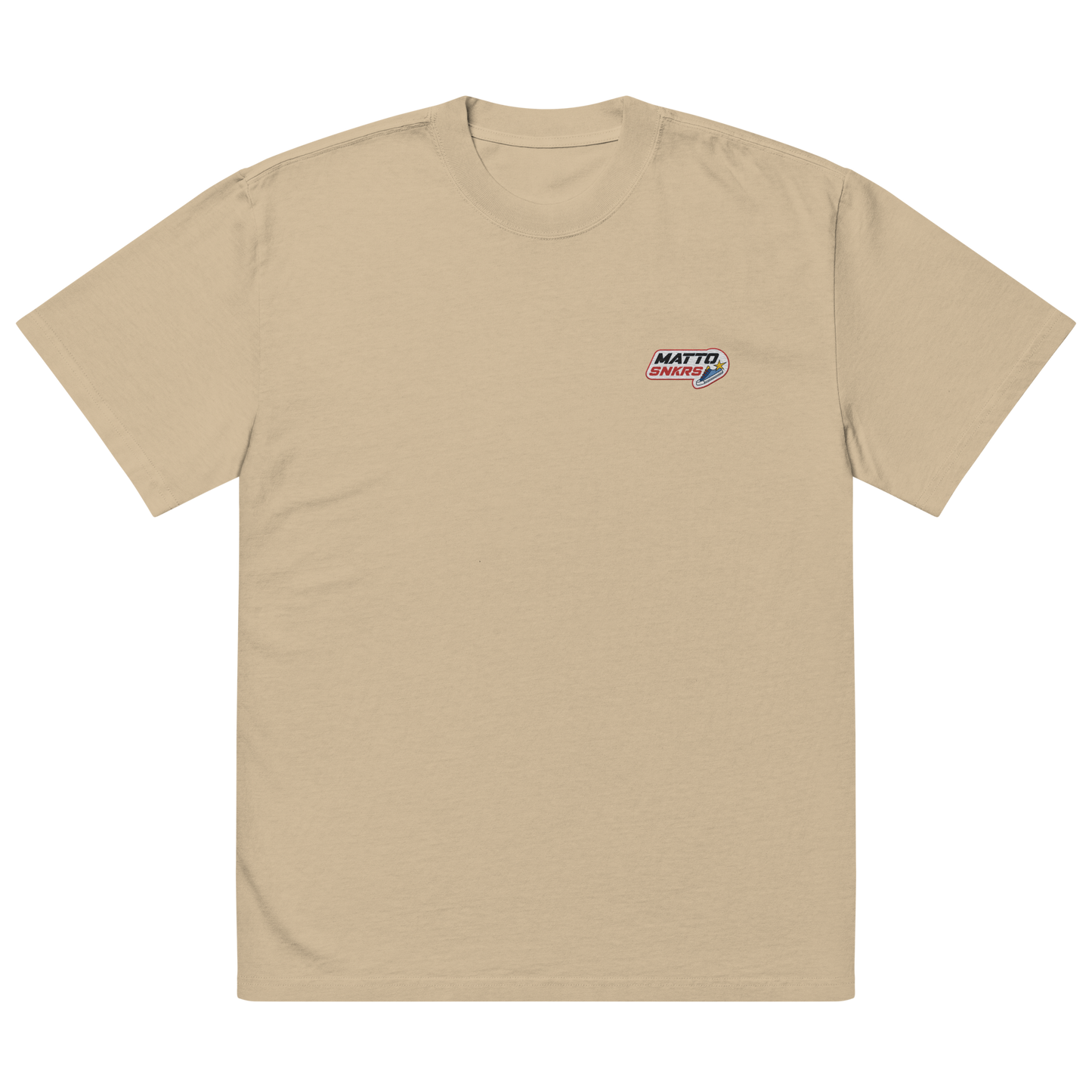 T-shirt sbiadita oversize