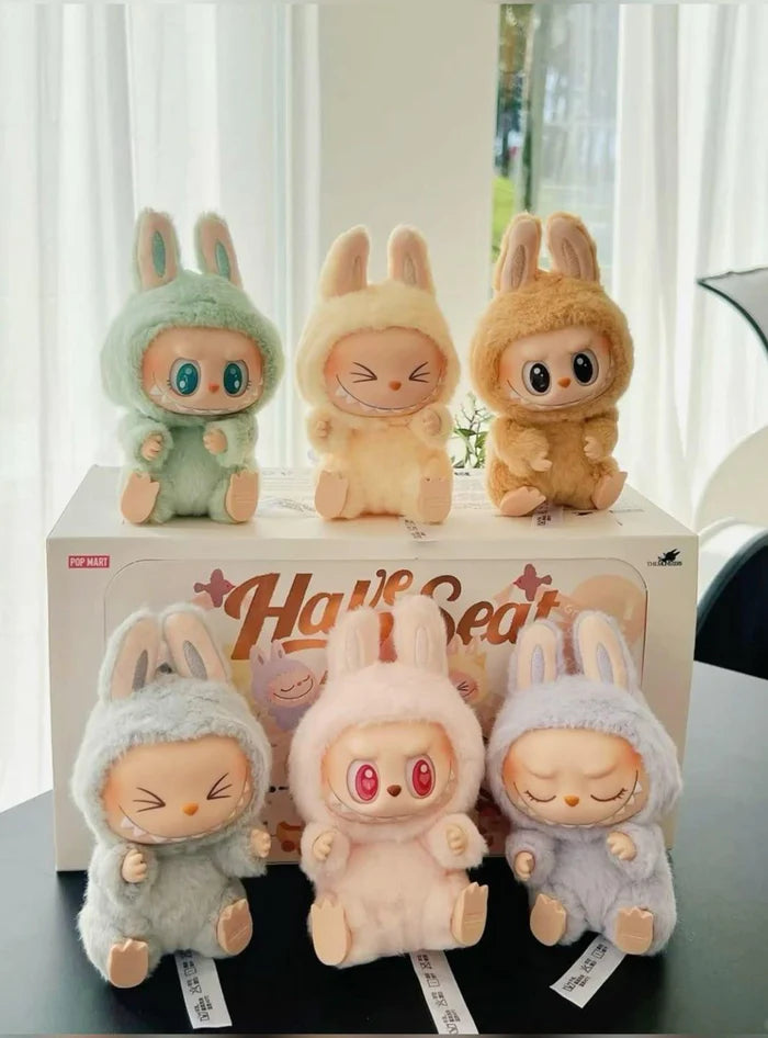 Pop Mart Labubu The Monsters Have a Seat Vinyl Plush (1 Blind Box)