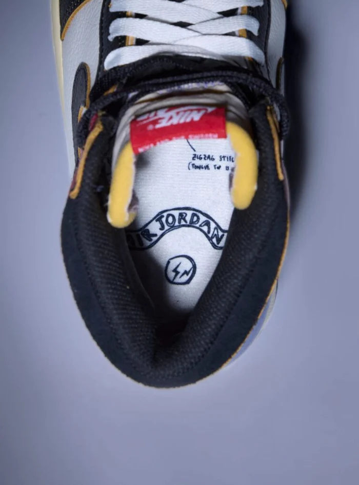 Air Jordan 1 Retro High OG SP Fragment x Union LA Varsity Red Sport Royal