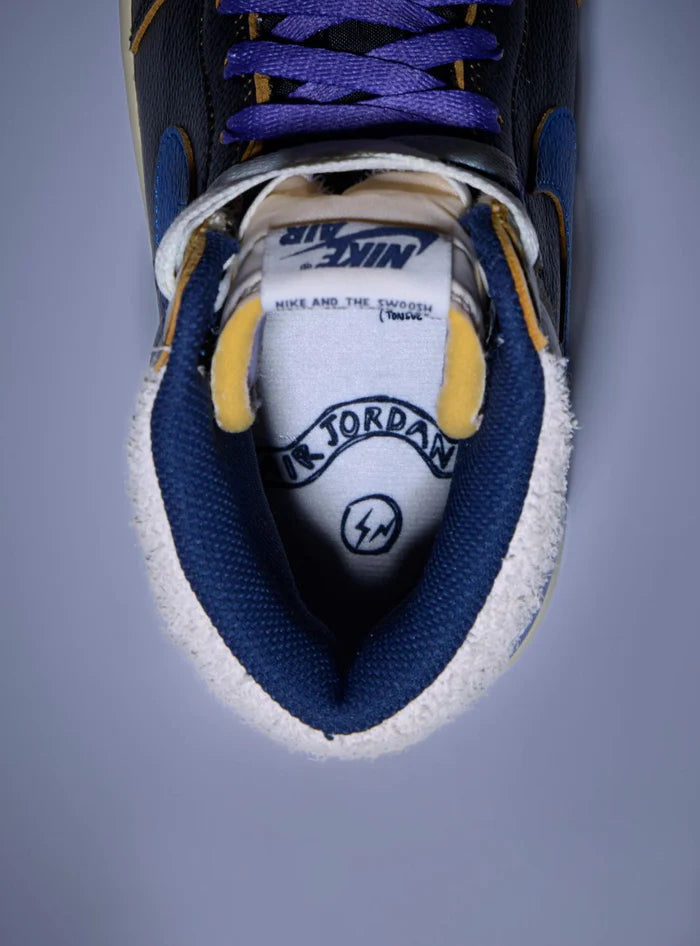 Air Jordan 1 Retro High OG SP Fragment x Union LA Sport Royal