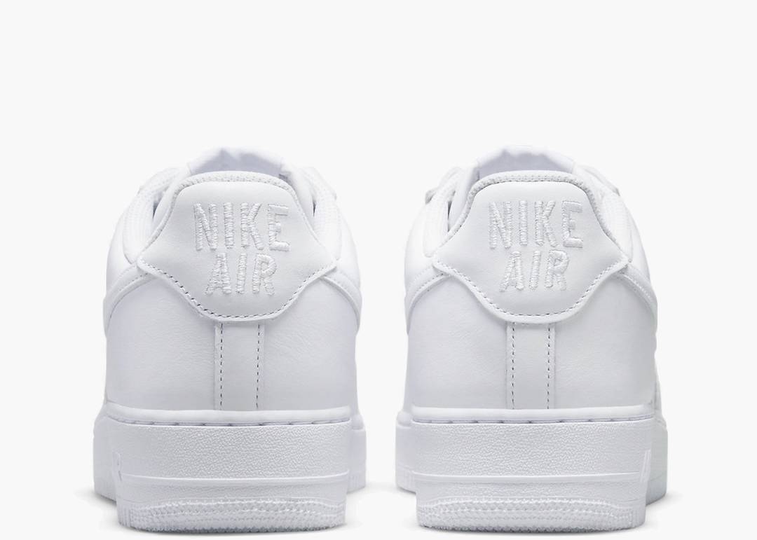 NIKE AIR FORCE 1 LOW '07 "White on White"