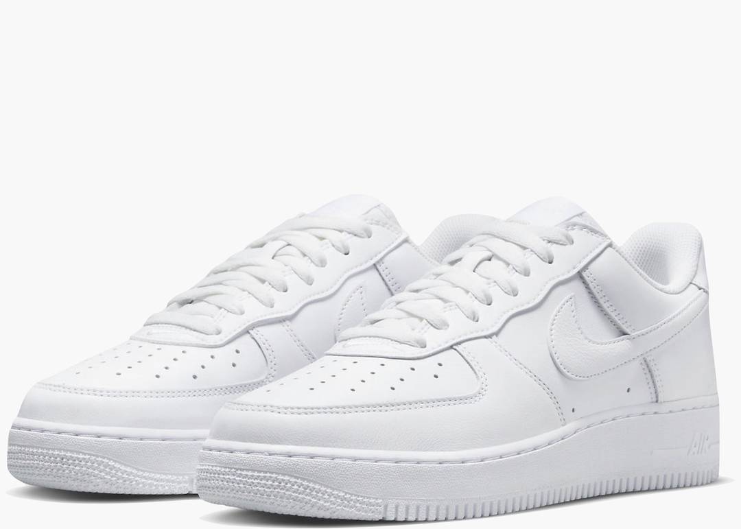 NIKE AIR FORCE 1 LOW '07 "White on White"