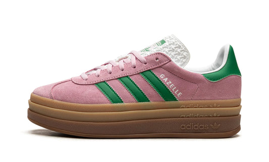 Adidas Gazelle Bold True Pink Green Cloud White