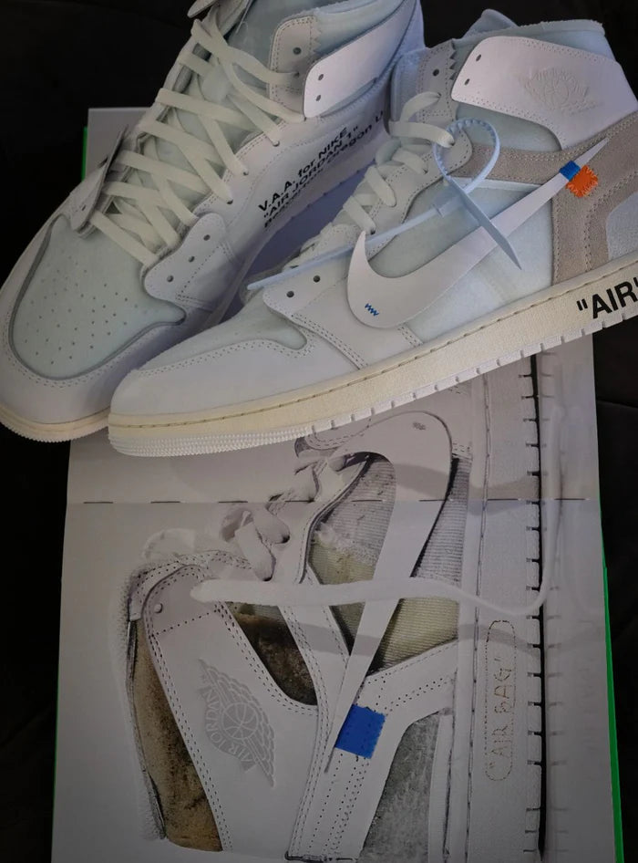 Air Jordan 1 Retro High Virgil Abloh Archive Alaska (V.A.A.)